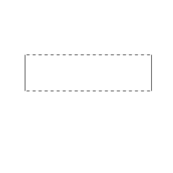 Intravenous Bag Label, Thermal Perfcut 1" x 3-1/2" White